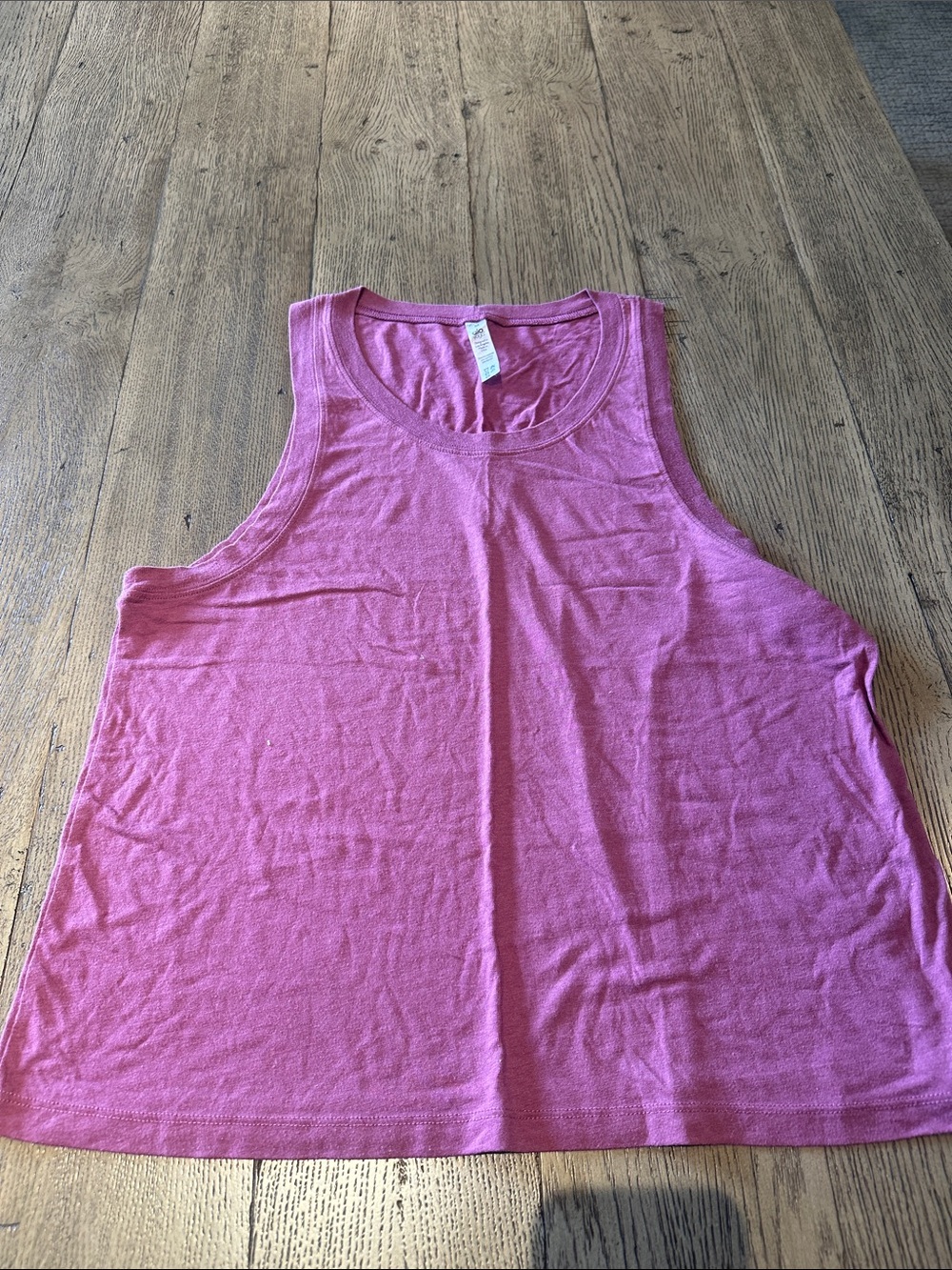 Vintage ALO Yoga magenta Pink/purple Muscle Tank